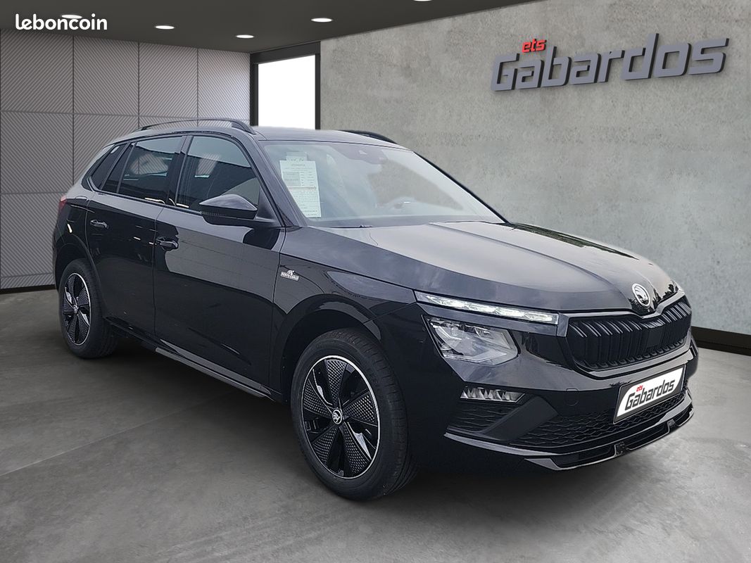 Skoda Kamiq 1L5 TSI 150CV DSG MONTE CARLO + TOIT PANORAMIQUE NOIR PERLE (image 9)