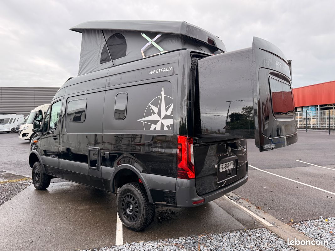 Fourgon Westfalia James Cook 600E 4X4 Mercedes 190 CH BVA9 Poids lourd Toit relevable (image 3)