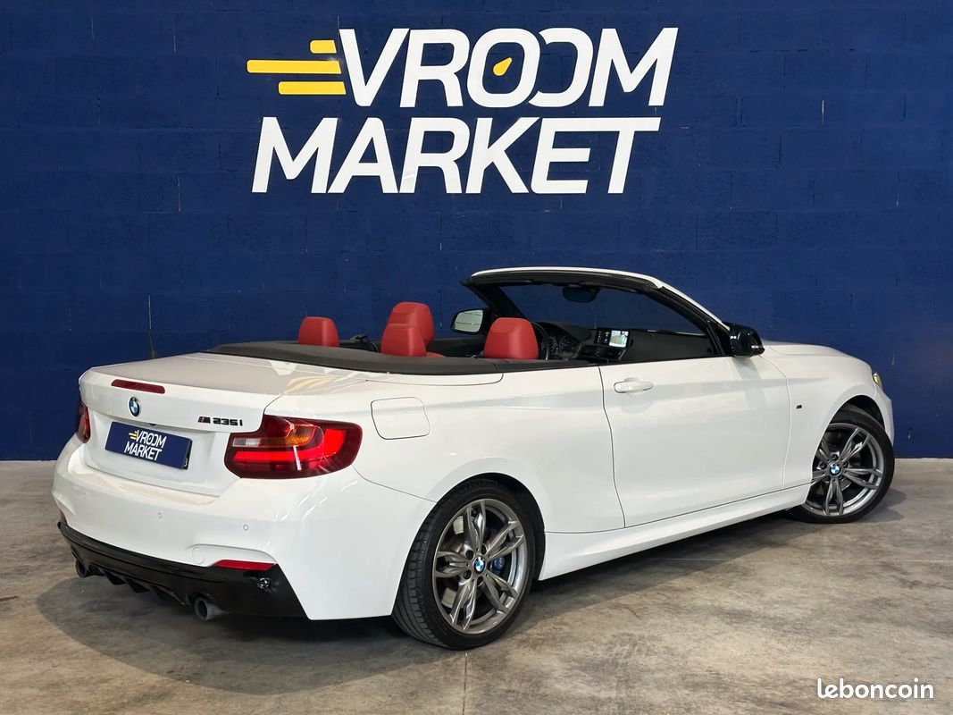 BMW Série 2 F23 M235i 3.0 326ch M BVA - CABRIOLET - 2015 - 105 875 km - CarPlay - ENTRETIEN COMPLET (image 6)