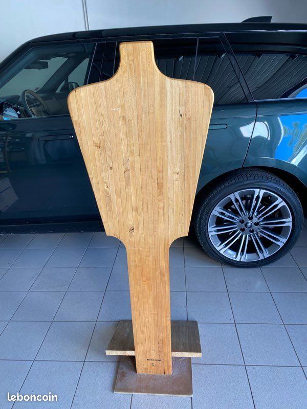 Portant en bois valet vintage Jean Leduc Sport (image 7)