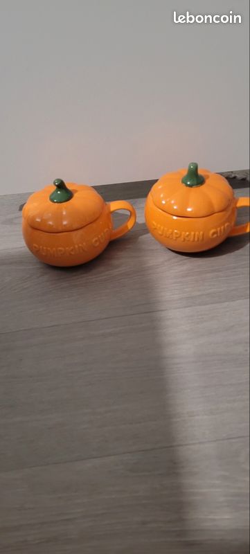 FBWSM Bol à Soupe En Céramique Citrouille, Bol à Dessert En Forme De Citrouille Avec Couvercle, Multifonctionnel, Adapté Pour Le Dessert, La Salade, Le Café, Etc.-Small Pumpkin Spoon