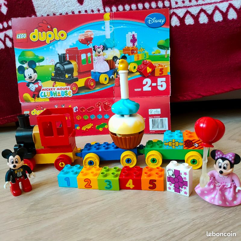 Mickey Mouse Lego Duplo Minnie Birthday Lego Duplo Dinsey Junior