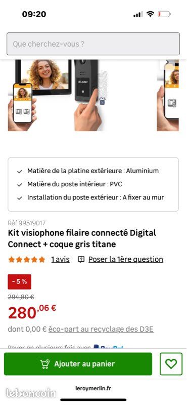 Interphone connecte (image 1)