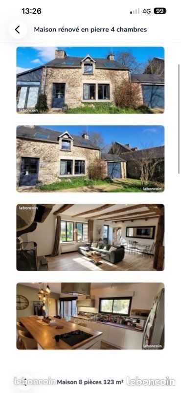 Maison 8 pièces 120 m² · à Plédéliac · 120 m² · 319 990 €