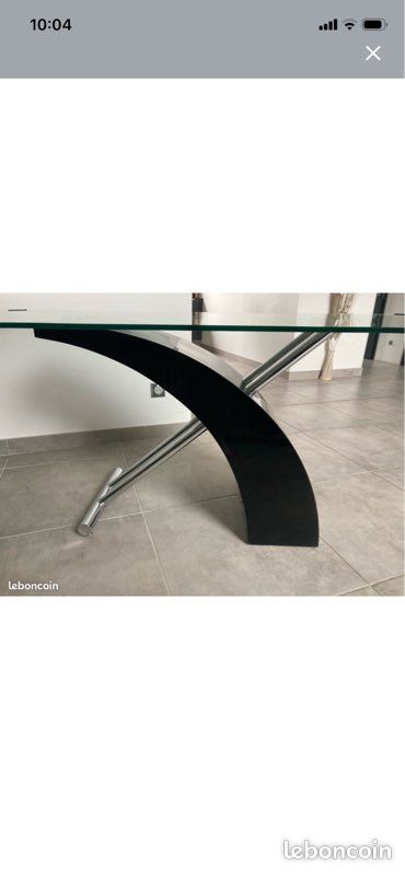 Table en verre (image 2)