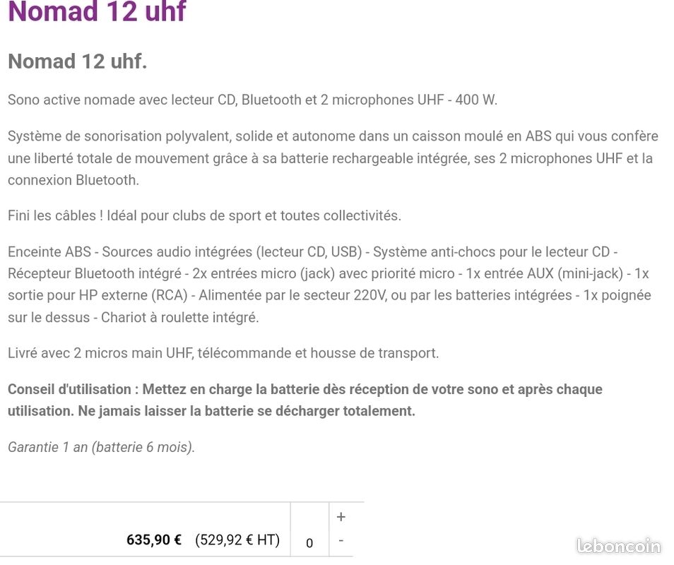 Sono active nomade (image 4)