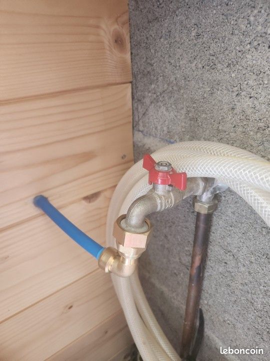 5m de tuyaux PER 10/12mm gainé bleu (image 2)