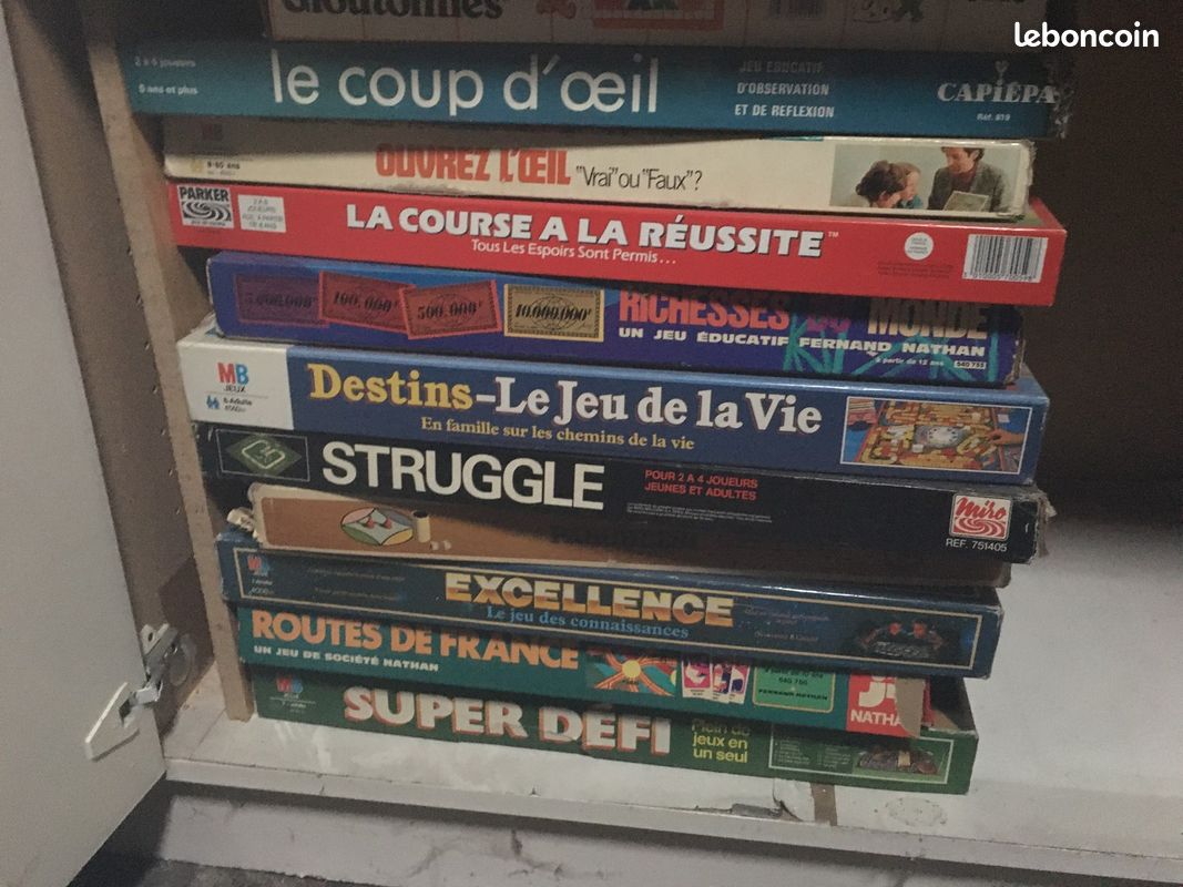 Boîtes de jeux des années 1970/1980 (image 4)