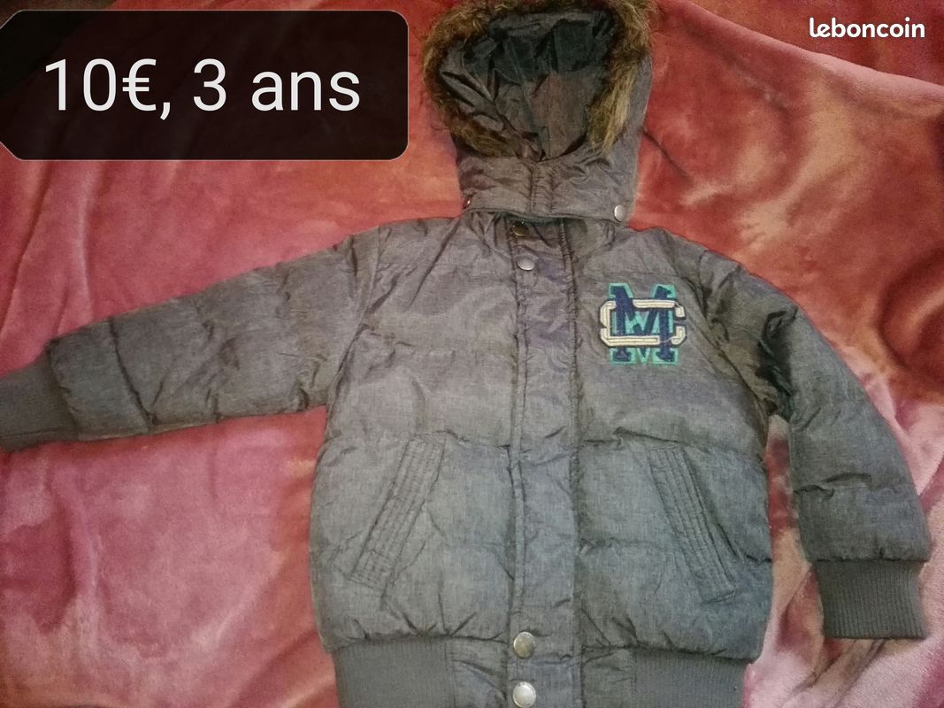 Manteaux chauds 3 ans (image 2)
