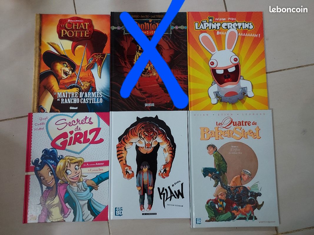 Différentes bandes dessinées BD (image 9)