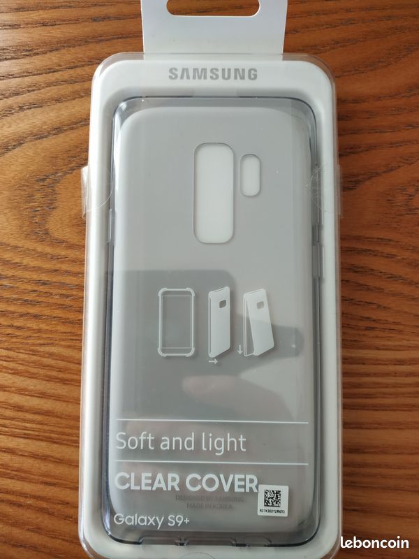 Samsung Galaxy S9+ clear cover (image 2)