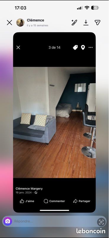 Appartement 1 pièce 27 m² · à Gap · 27 m² · 450 €/mois