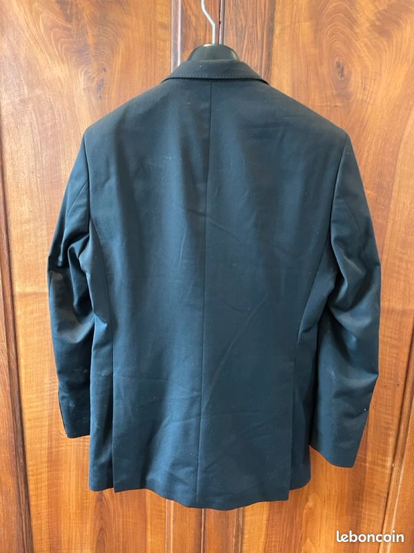 Costume Homme Marks And Spencer Autographe Gris Foncé - Taille Poitrine 36, Taille Ceinture 30 - Occasion Très Bon état
