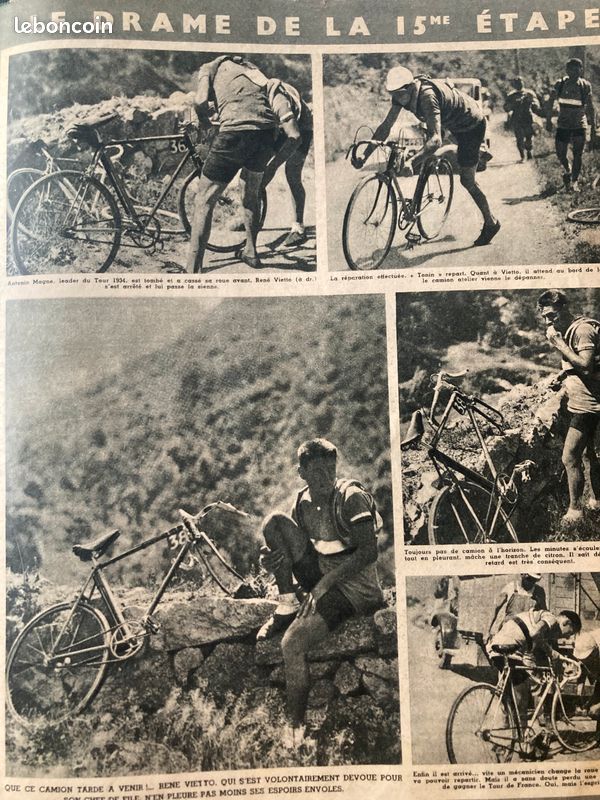Almanach "Le Miroir Des Sports" De L'année 1934 - Document Vintage En Français