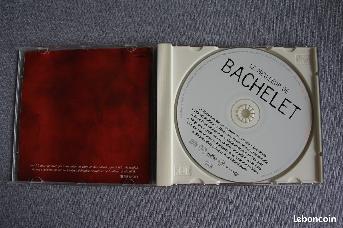 Bachelet - cd - (image 2)