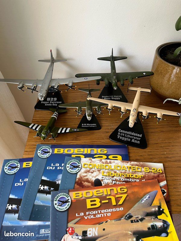 Lot D'avions Militaires WW2 – Occasion – Pour Collection Ou Maquettes