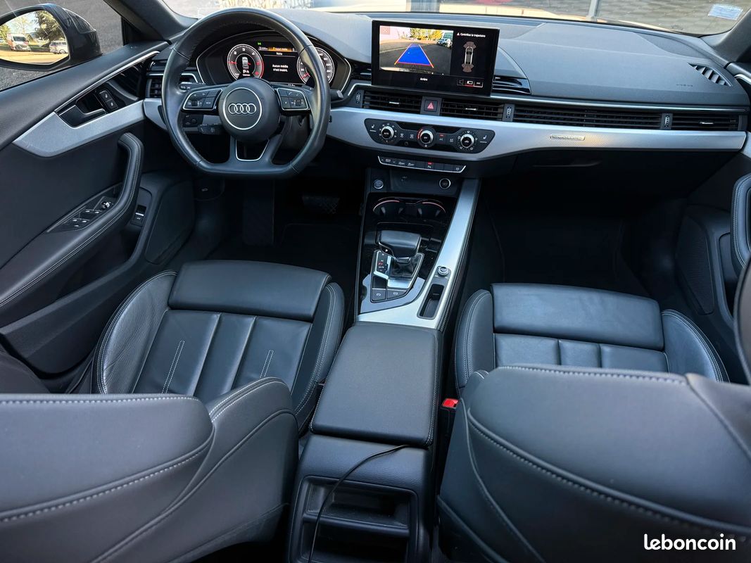 Audi A5 40 TDI quattro Avus Pack S-line / entretien Audi / Attelage électrique + toit ouvrant (image 7)