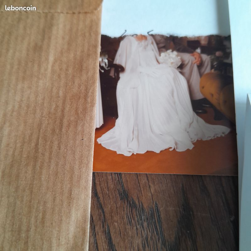 Robe de mariée plissée (image 5)