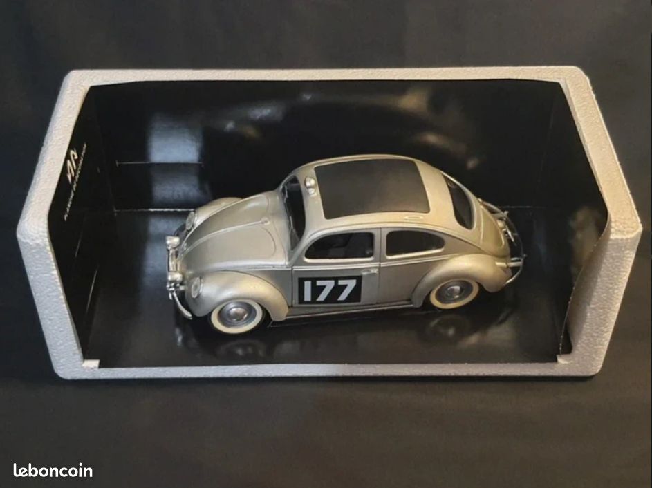 SOLIDO 1:18 Volkswagen Beetle 1303 Mexican Taxi Green 1974