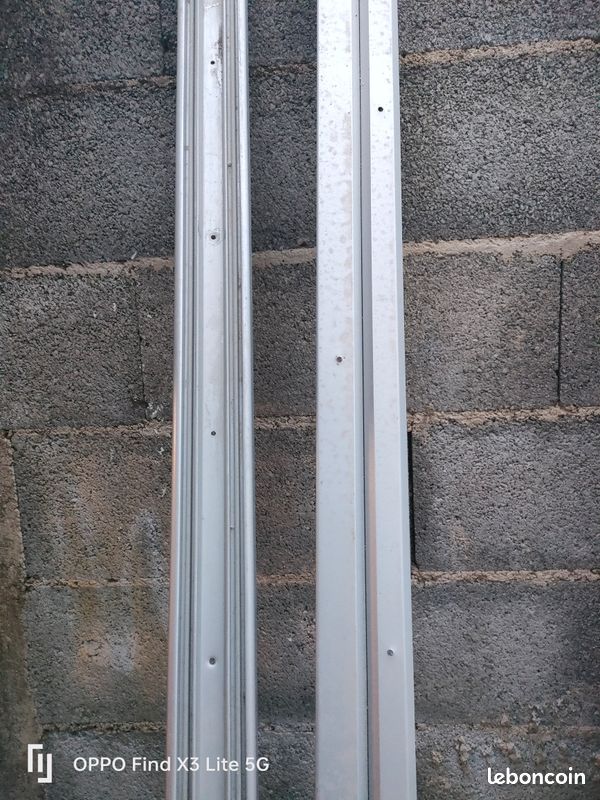 Rails spaceo 256.5cm gris (image 1)