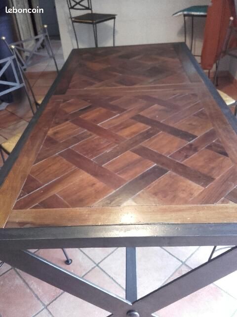 Table style industriel (image 3)
