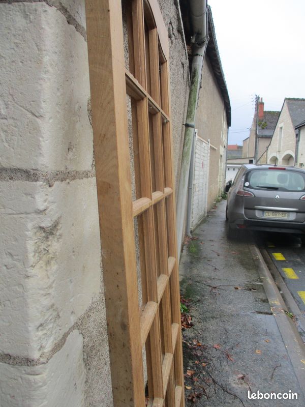 Porte interieur en chene neuve brut +20 ans bois (image 3)