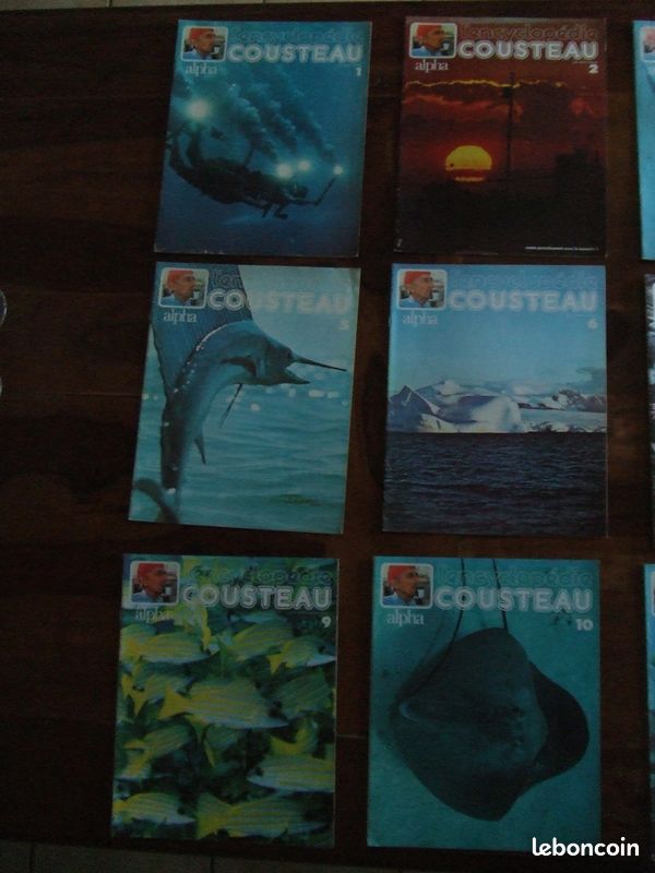 12 premiers numéros de l'encyclopédie Cousteau (image 2)