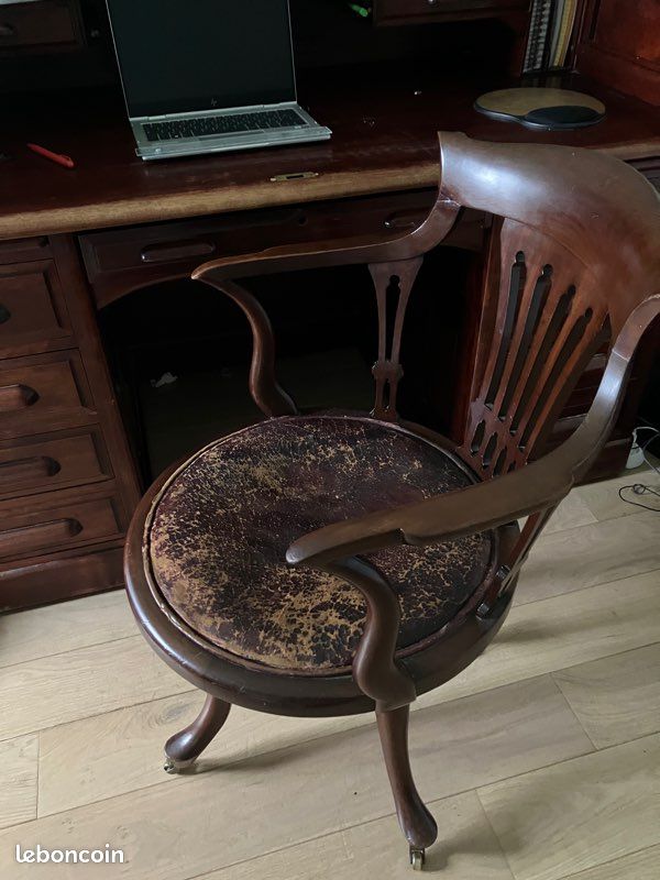 Bureau américain acajou (image 3)