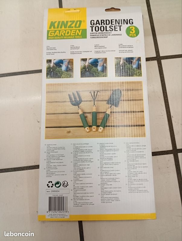 Set d'outils de jardinage 3 pièces (image 8)