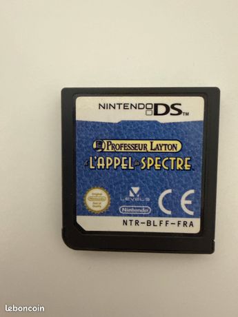 Professeur Layton Et L'Appel Du Spectre – DS/3DS – Neuf Sous Blister