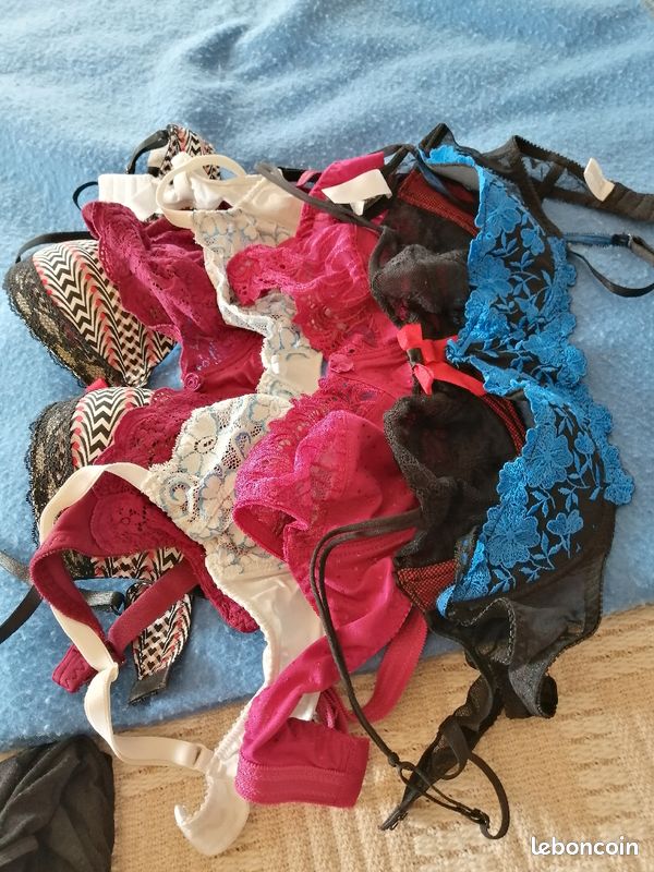Lot de 6 soutiens-gorge coloris divers (image 2)