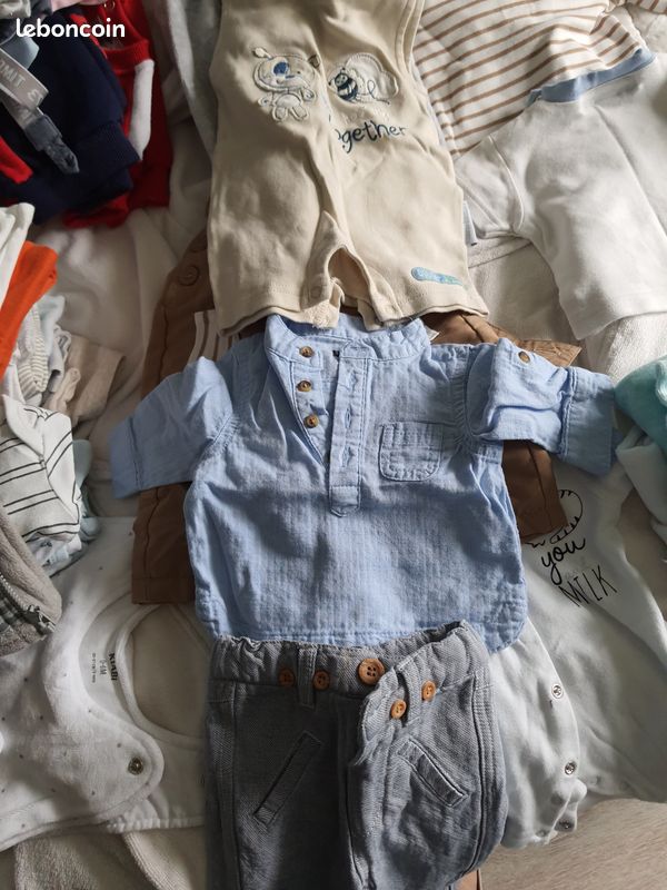 Linge garçon 1 mois a 12 mois (image 1)
