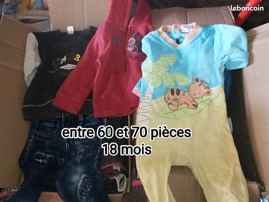 Lot de vêtements du 1 mois au 4/5 ans (image 3)