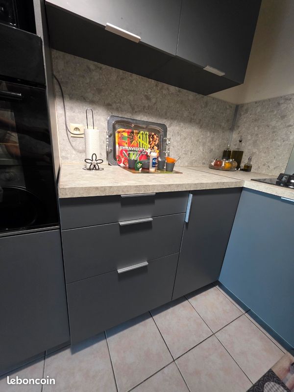 Cuisine équipée complète gris anthracite (image 7)