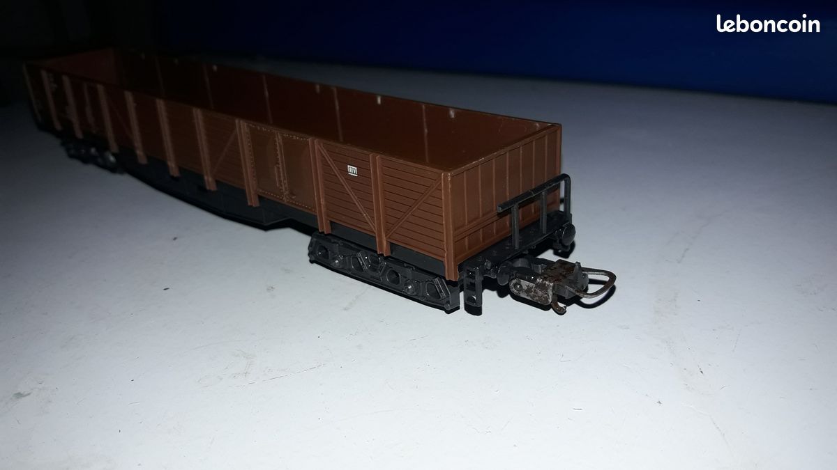 WAGON TOMBEREAU FAS, Ep.V, BOGIE Y25, ECHELLE HO PAR REE MODELES WB