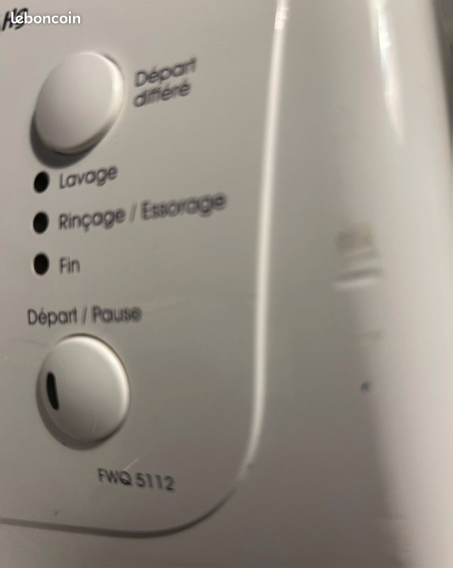 CARTE DE COMMANDE LAVE LINGE MALICE