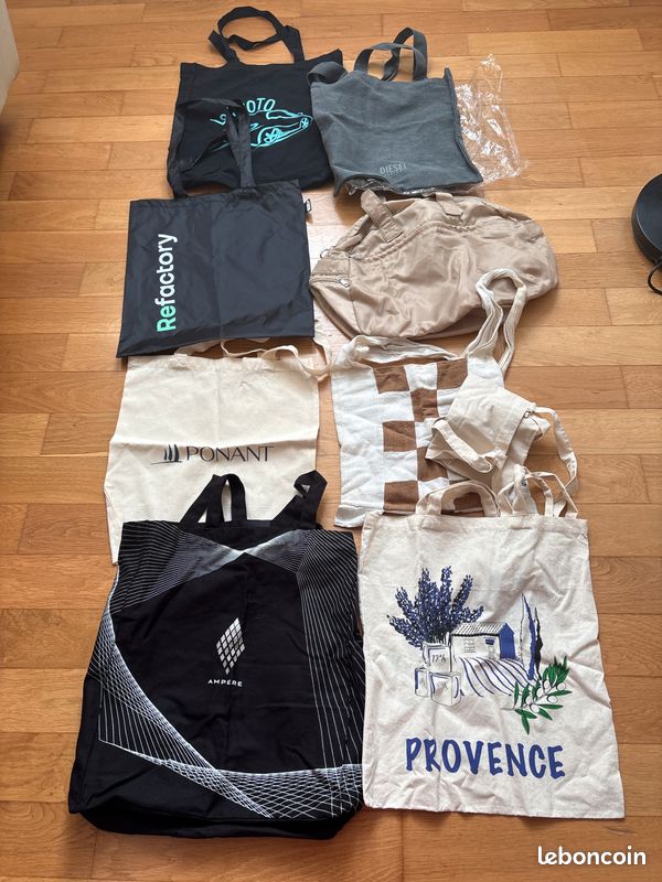 Lot de 8 sacs (image 1)