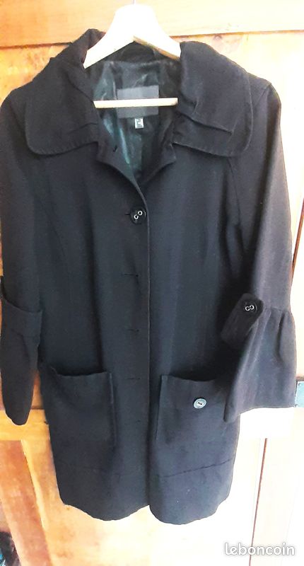 Trench femme "MEXX" T 40/42 Noir (image 1)