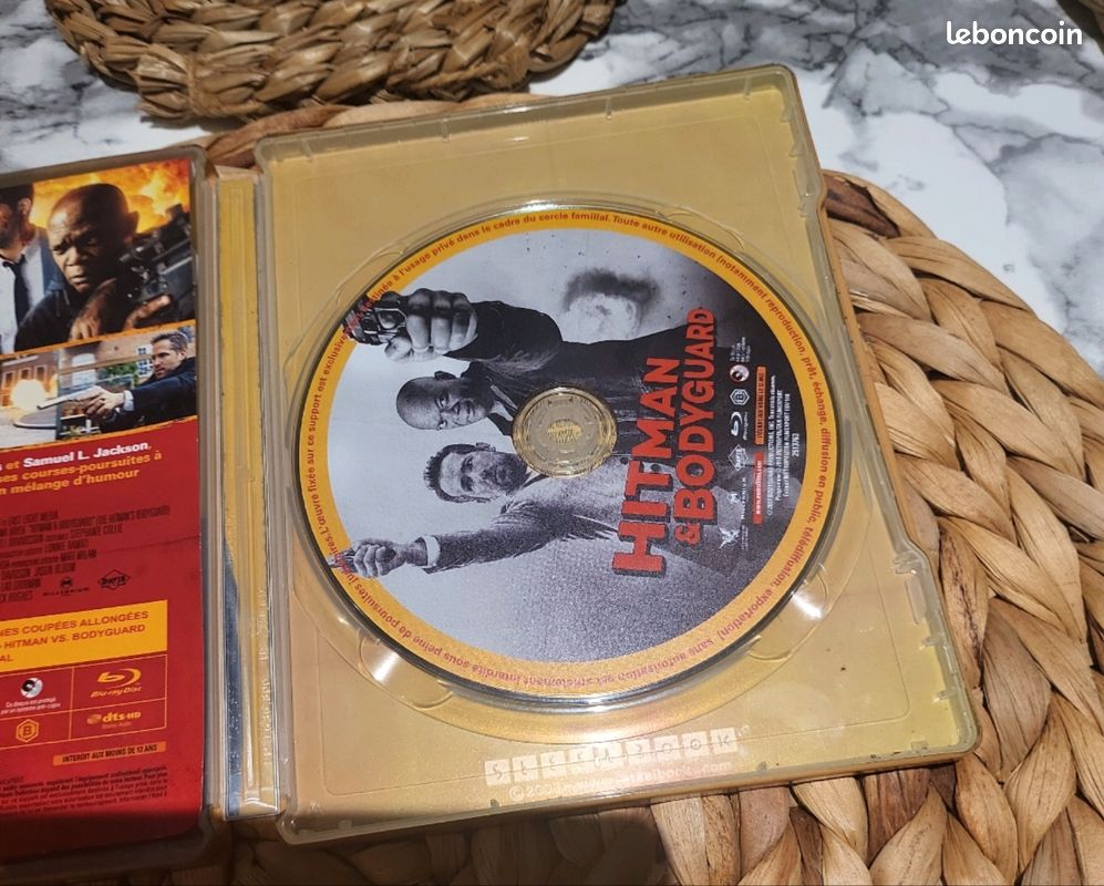 Hitman et Bodyguard édition Blu-ray steelbook (image 2)