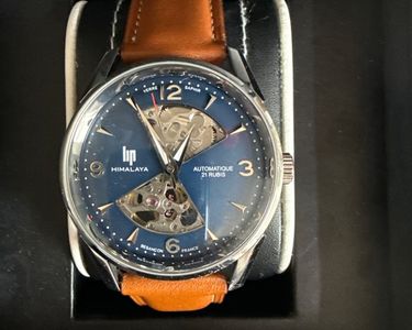 Montre LIP HIMALAYA Automatique - Homme, Cuir, Rare Avec Jour/date, Occasion