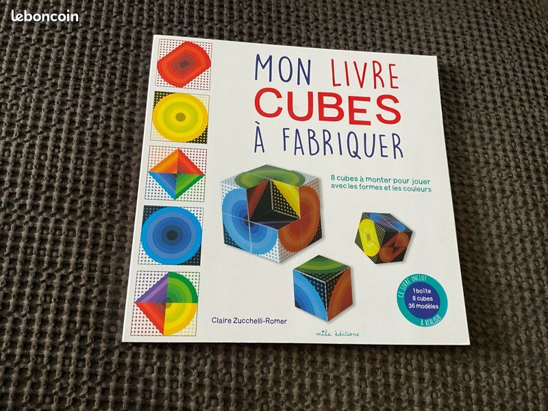 Mon livre cubes à fabriquer enfant bébé (image 1)