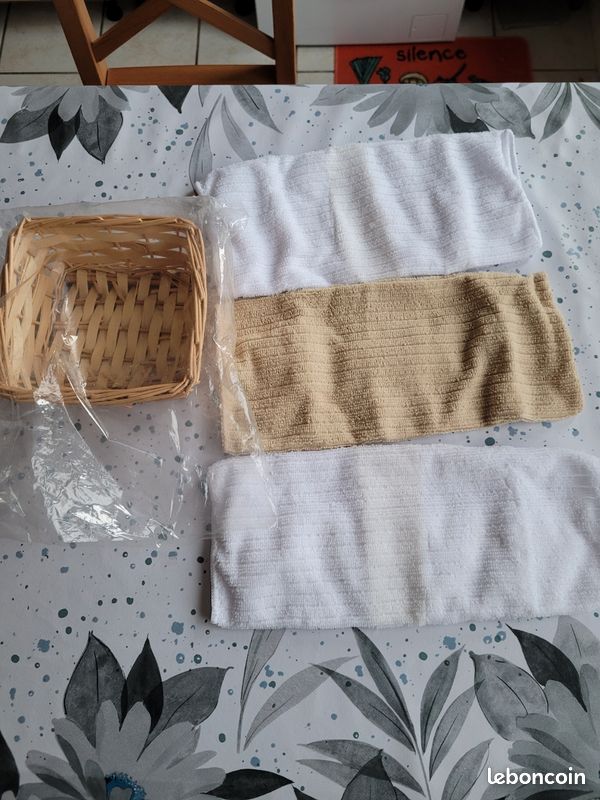 3 lingettes style microfibre neuves (image 2)