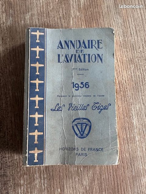 Annuaire de l'aviation 1956 Les vieilles Tiges (image 1)