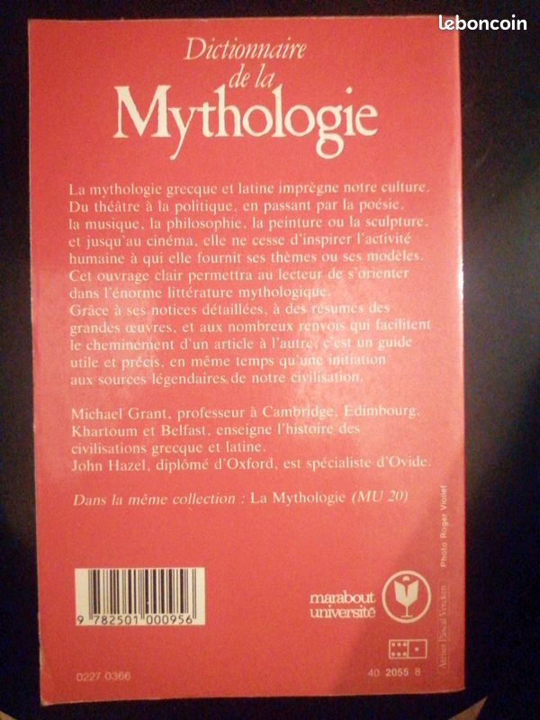 Dictionnaire Mythologie (image 2)