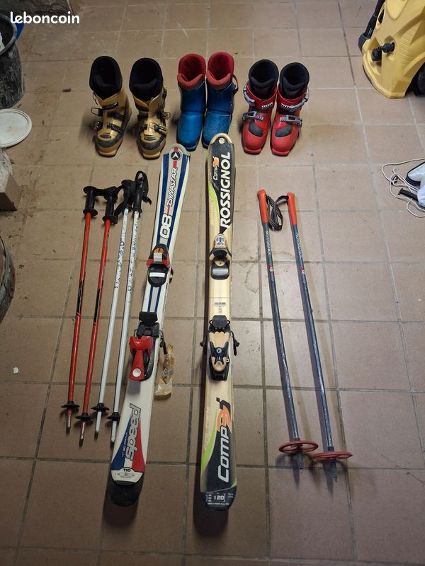 Ski chaussures bâton pour enfant (image 2)