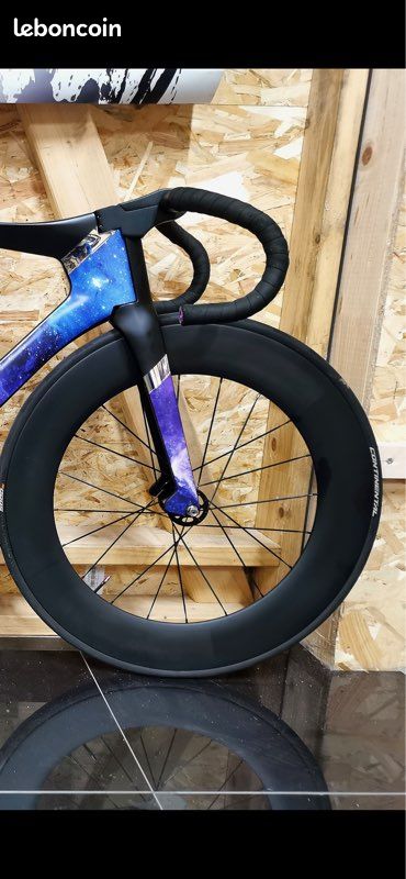 Roues Carbone 700C à Cliquet Pour Vélo Piste/fixie - Tubulaires, Forme U, Frein à Disque - Neuf