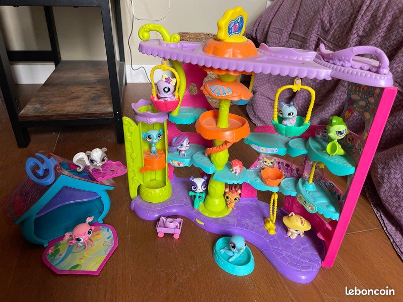 Maison de jeu Petshop avec accessoires et figurines (image 1)