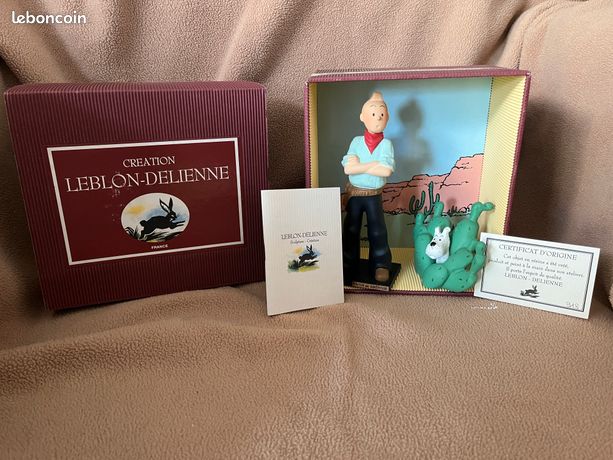 Leblon-Delienne réf. n°56: Tintin au Congo. Résine