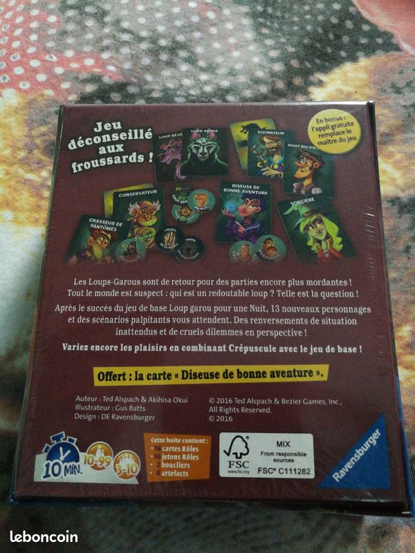 Loup garoux jeux très demandé il men reste 1 (image 2)