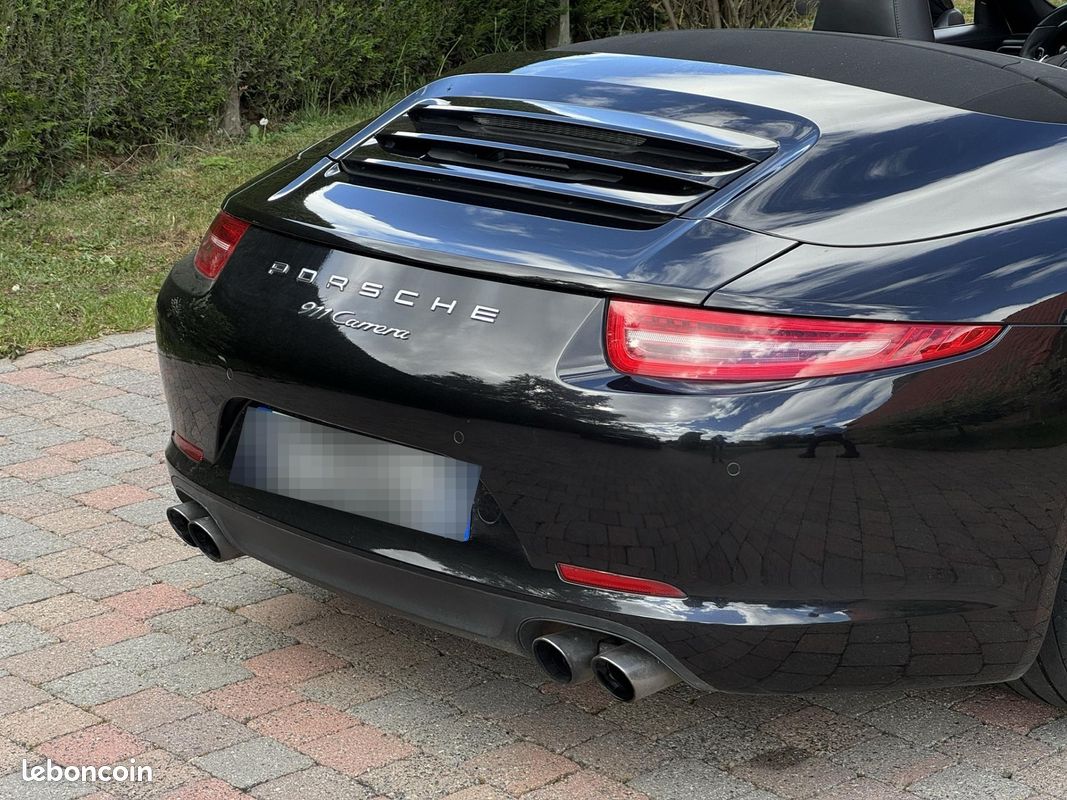 PORSCHE 911 991.1 Carrera Cabriolet - Immat FR - Chrono - Sport & Sport Plus - Suivi Porsche - Echappement Sport (image 7)